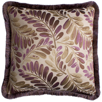 Foilage Purple Sage Designer Cushions