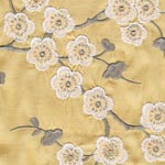 Blossom Silk Grey/Yellow Cushions